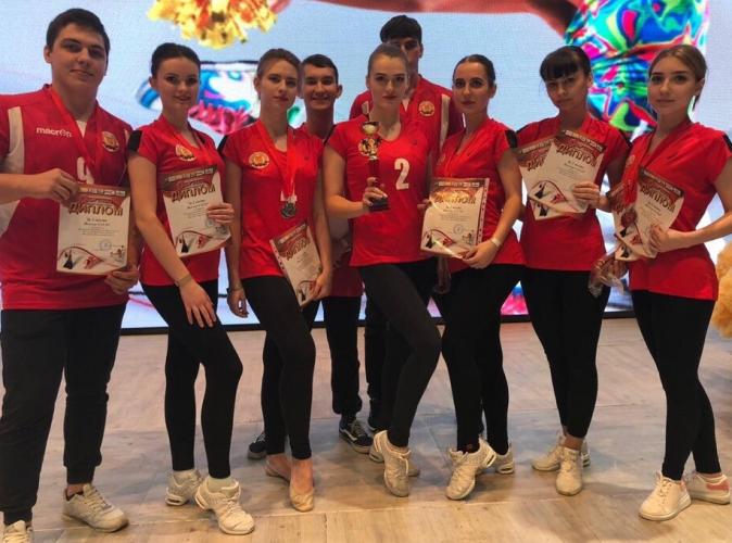 Team "Vector" - winner of the silver medals in the Cheer-Sport