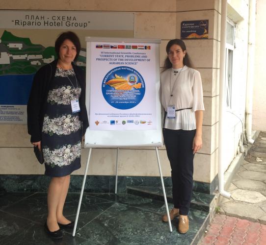 Representatives of the Agrarian University are participants of the International Scientific Conference