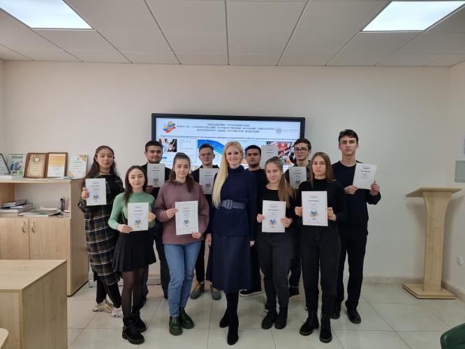 Successful passing of the Personal financial credit by students of SSAU