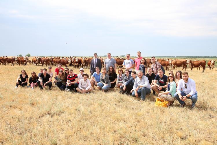 Exra-mural class of students of the supplementary retraining program "Attache on Agriculture".