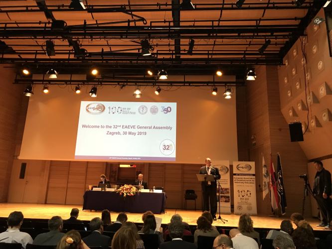 Participation in the 32nd Assembly of the European Association of Establishments for Veterinary Education (EAEVE)