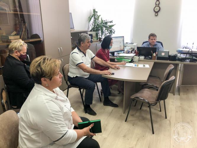 Coordination meeting on the international program "Erasmus +"