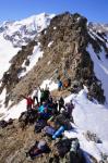 Students-agrarians conquered Mountains of the Caucasian range
