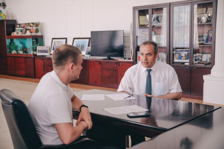 Direct line was held with Rector of Stavropol State Agrarian University