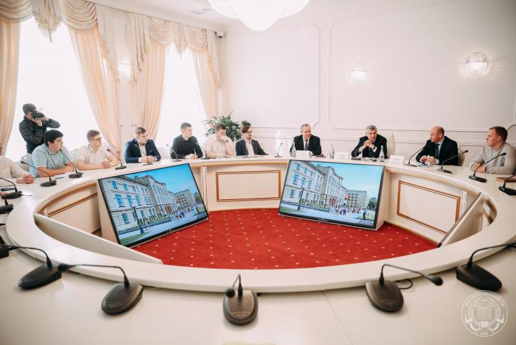 Meeting of university activists with a Deputy of the State Duma of the Russian Federation