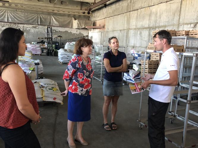 Classes at the "Center for Organization and Support of Organic Poultry" to receive a grant "Agrostartup"