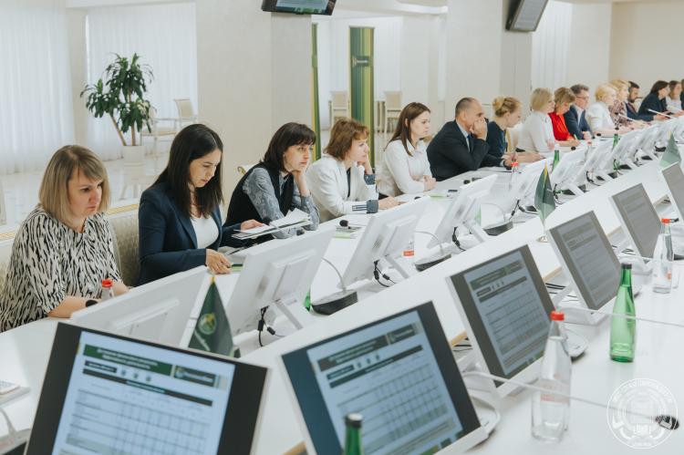 The meeting of the management of the regional branch of AO "Rosselkhozbank" took place on the basis of SSAU