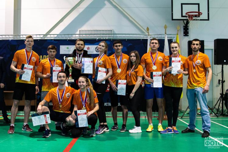 Student Sports Club of Stavropol State Agrarian University became the winner again!