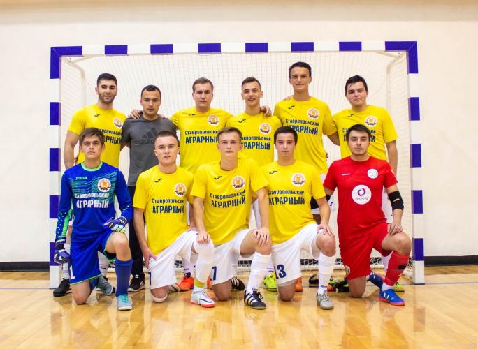 Mini-football players of the Agrarian University are confidently leading in the city league