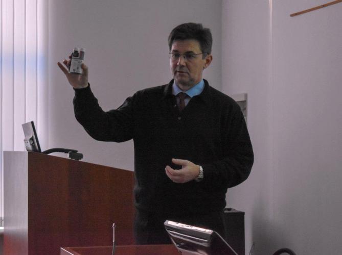 Open lecture from representatives of the production