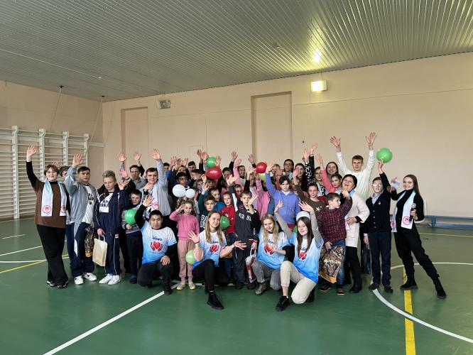 Volunteers of SSAU congratulated children from orphanages on their birthday