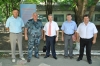 Winners of a regional meeting of student's production brigades were congratulated by the rector of the Stavropol SAU