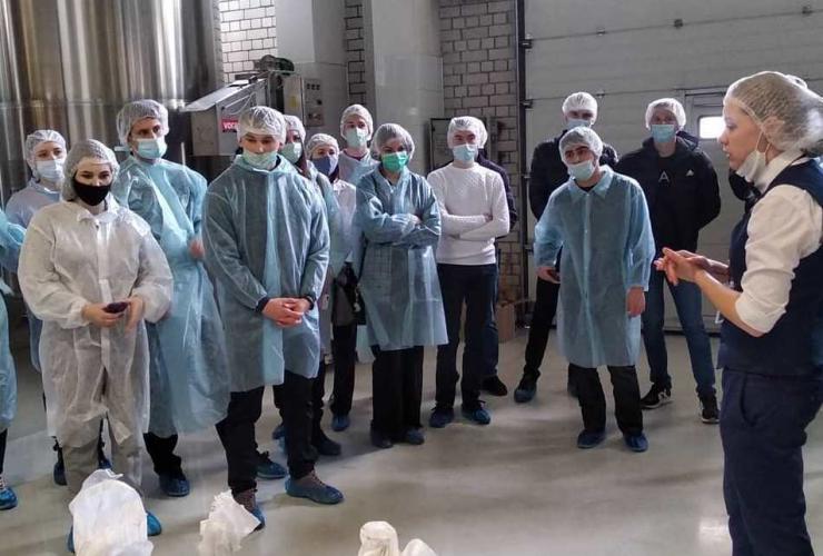 Off-site practical training for students of the Faculty of Agrobiology and Land Resources