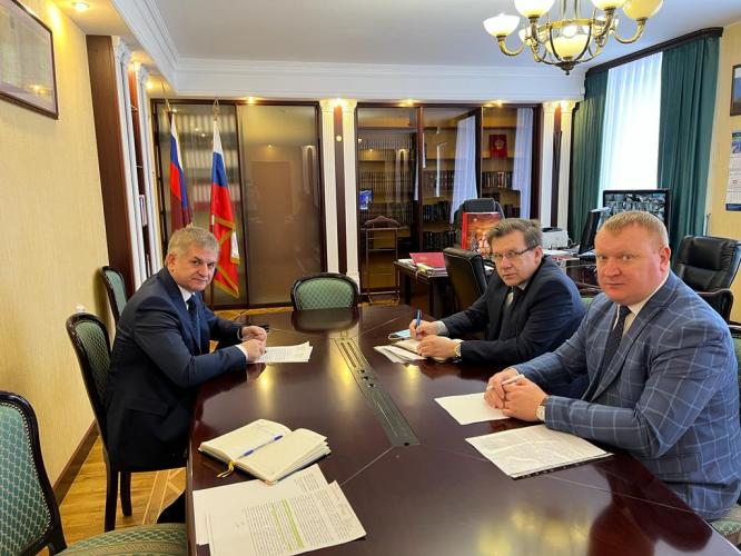 Working meeting of employees of the Stavropol State Agrarian University and the Office of the Federal Service for State Registration, Cadastre and Cartography in the Stavropol Territory