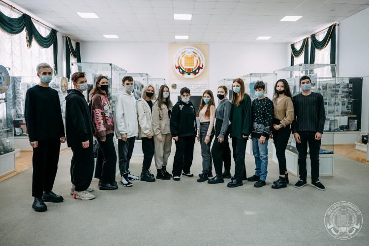 Students of the Stavropol State Agrarian University got acquainted with the history of the liberation of Stavropol from the Nazi invaders