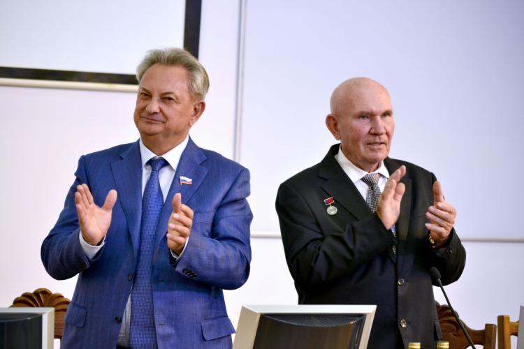 At Stavropol State Agrarian University Was Honoring the Hero of the Day