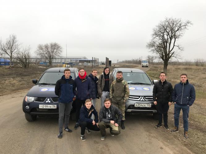 Teachers and students conducted early spring diagnostics of winter cereal crops