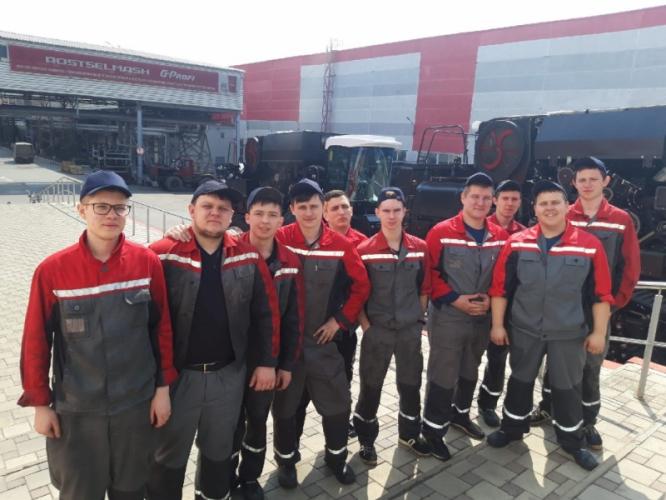 Practice for students on the basis of OOO «Rostselmash», Rostov-on-Don