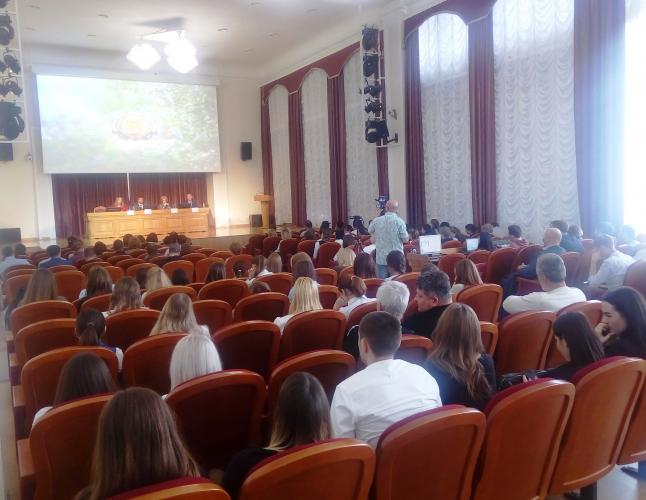 Meeting of cadastral engineers of the region
