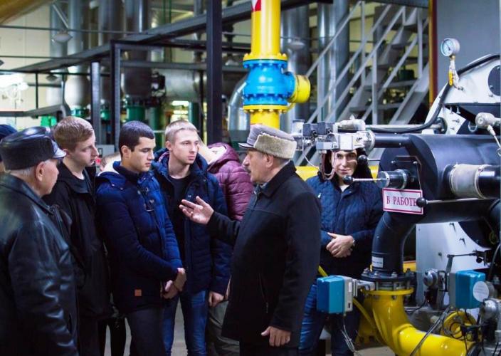 A series of practice-oriented classes at the company «Teploset»