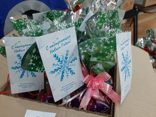 Charity event for children from students of the Faculty of Economics