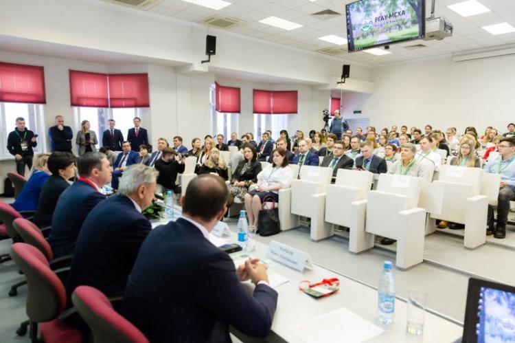 Students of SSAU took part in the Winter school "Development of agriculture. Challenges of time" at the site of Russian state agrarian University–MTAA named after K. A. Timiryazev