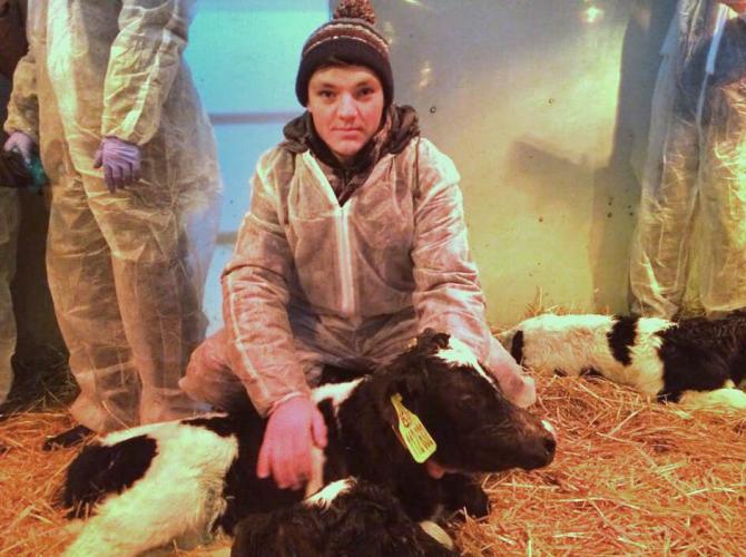 A student of Stavropol State Agrarian University successfully completed training in the "Autumn Academy of Livestock"