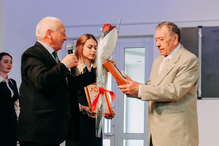 Сelebration in honor of  Distinguished Academic of the Russian Federation, Doctor of Agricultural Sciences, Professor of the Stavropol State Agrarian University - Nikolay Zakharovich Zlydnev