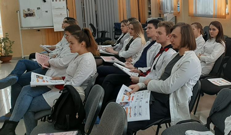Master class for students of SSAU from the University partners