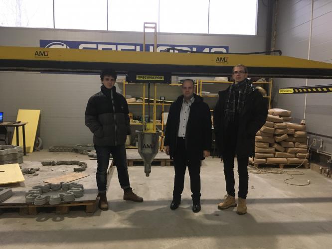 Off-site practice-oriented classes at the innovative production of construction 3D printers in Yaroslavl