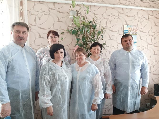 Training of Agricultural joint-stock copany “Paduga” specialists under the professional training program “Machine Milking Operator”