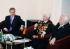 Students of the Stavropol State Agrarian University met with members of the Battle of Stalingrad