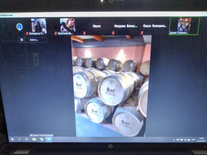 An online tour of the winery LLC &quot;Belbek&quot; (Republic of Crimea)