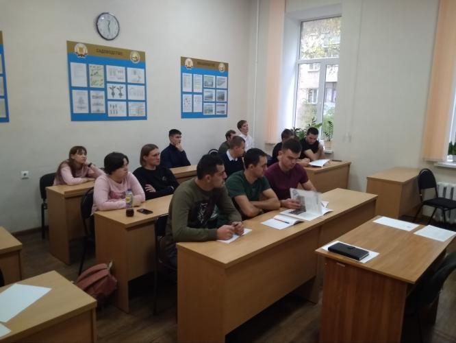 Meeting of future agronomists with employers