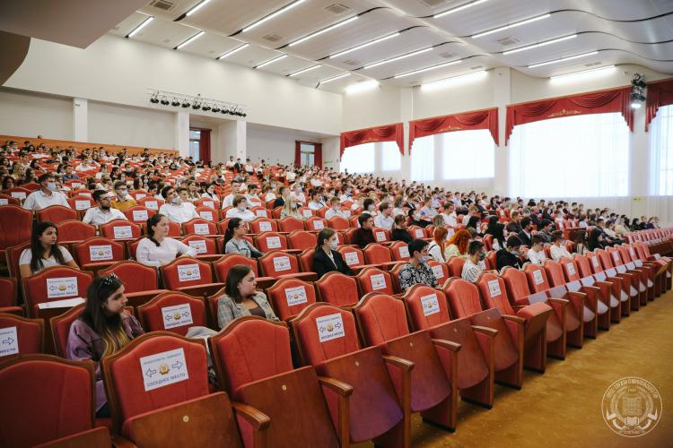 1st-year student’s meeting with representatives of law enforcement agencies 