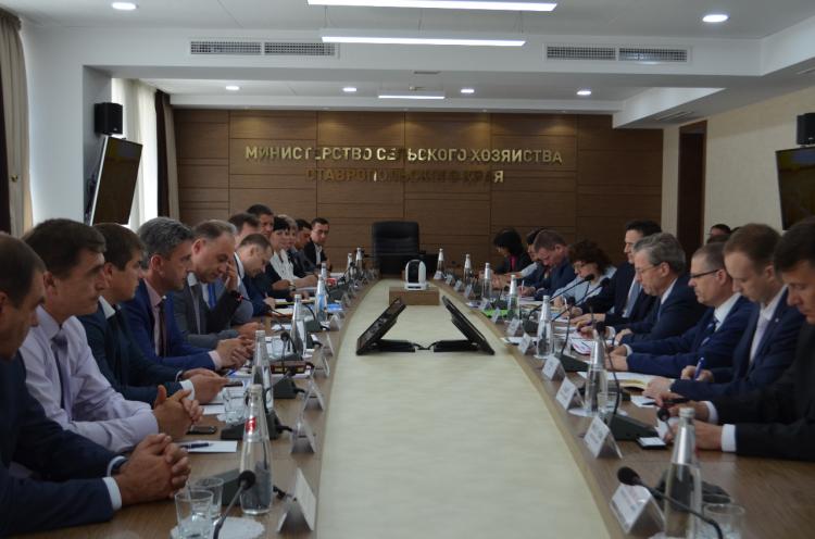 The introduction of German technology in agriculture was discussed at the Ministry of Agriculture of the Stavropol Territory  
